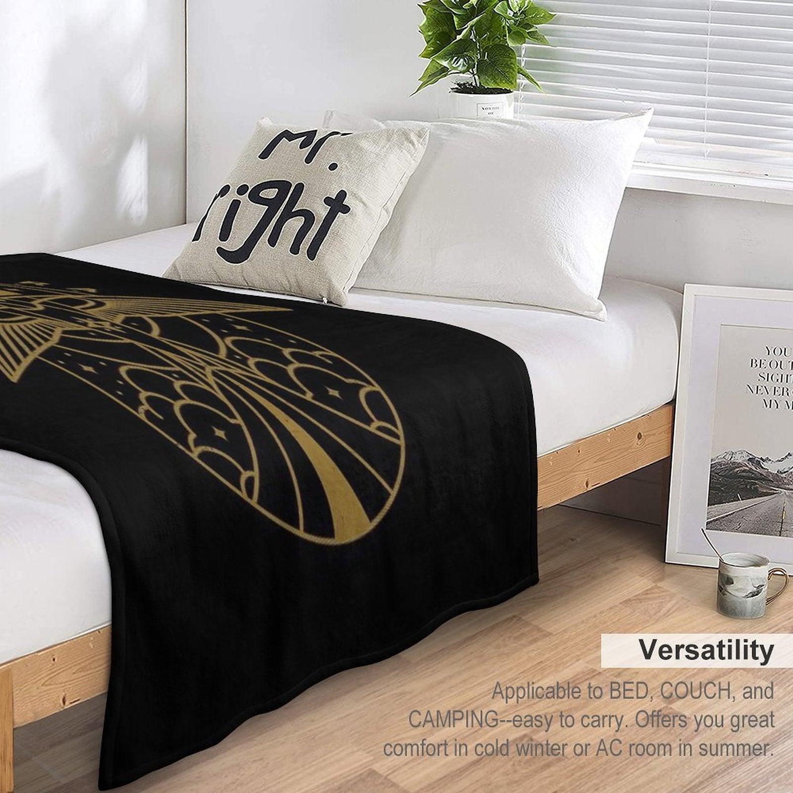 Per Aspera Ad Astra Throw Blanket