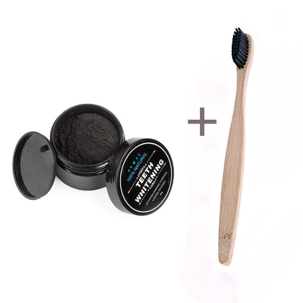 1 PCS Teeth Whitening Oral Care Charcoal Powder Natural Activated Charcoal Teeth Whitener Powder Oral Hygiene - Gifts for You 'n Me