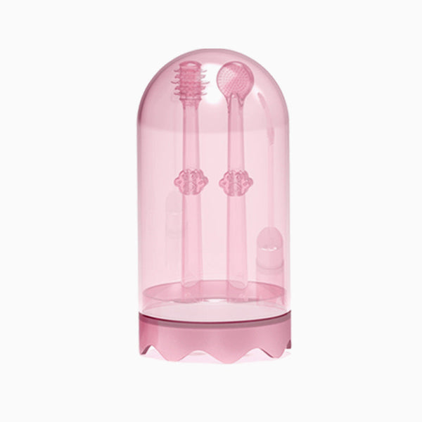 Baby Toothbrush Tongue Coating Baby Teeth Deciduous Teeth Silicone Newborn Early Brush