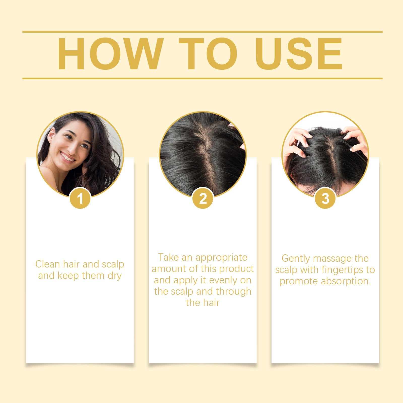 Hair Care Serum Strengthens And Nourishes Hair And Scalp Daily Massage Treatment Serum