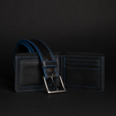 The Poseidon Belt + Wallet Set