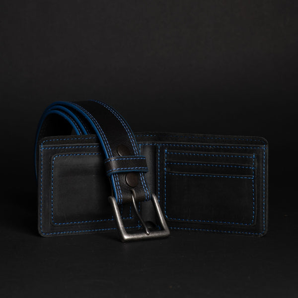 The Poseidon Belt + Wallet Set NAB Leather