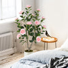 36 Inch Artificial Camellia Tree with Blooming Flower 1 Pack-Pink
