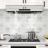 36 Inch Under Cabinet Range Hood 900 CFM Kitchen Stove Vent with Oil Collector-Silver