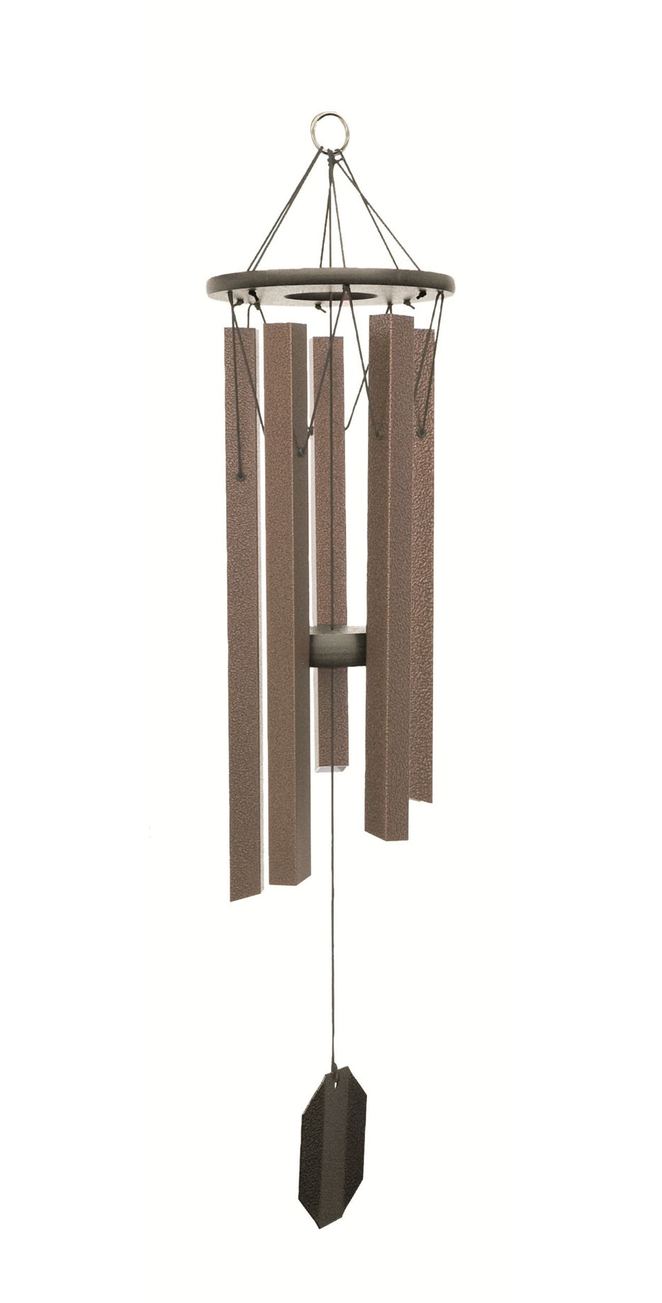 Amish handmade Wind Chimes 48”–80” – Square Aluminum Deep Tone Outdoor Chimes for Meditation & Garden Ambience