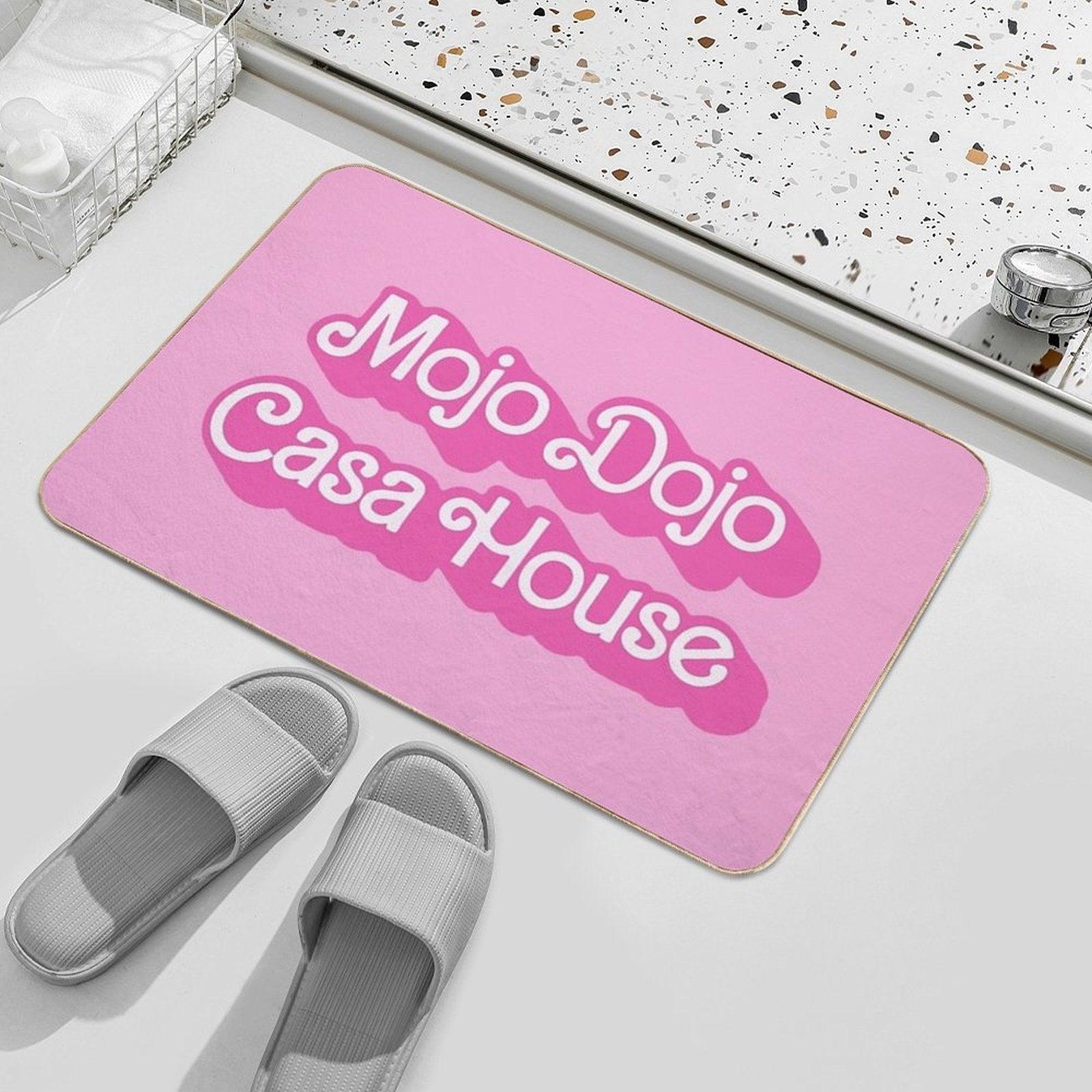 Pink Mojo Dojo Bath Mat