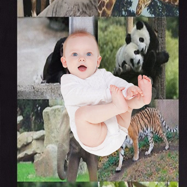 Columbus Zoo Anti-pilling Throw Blanket