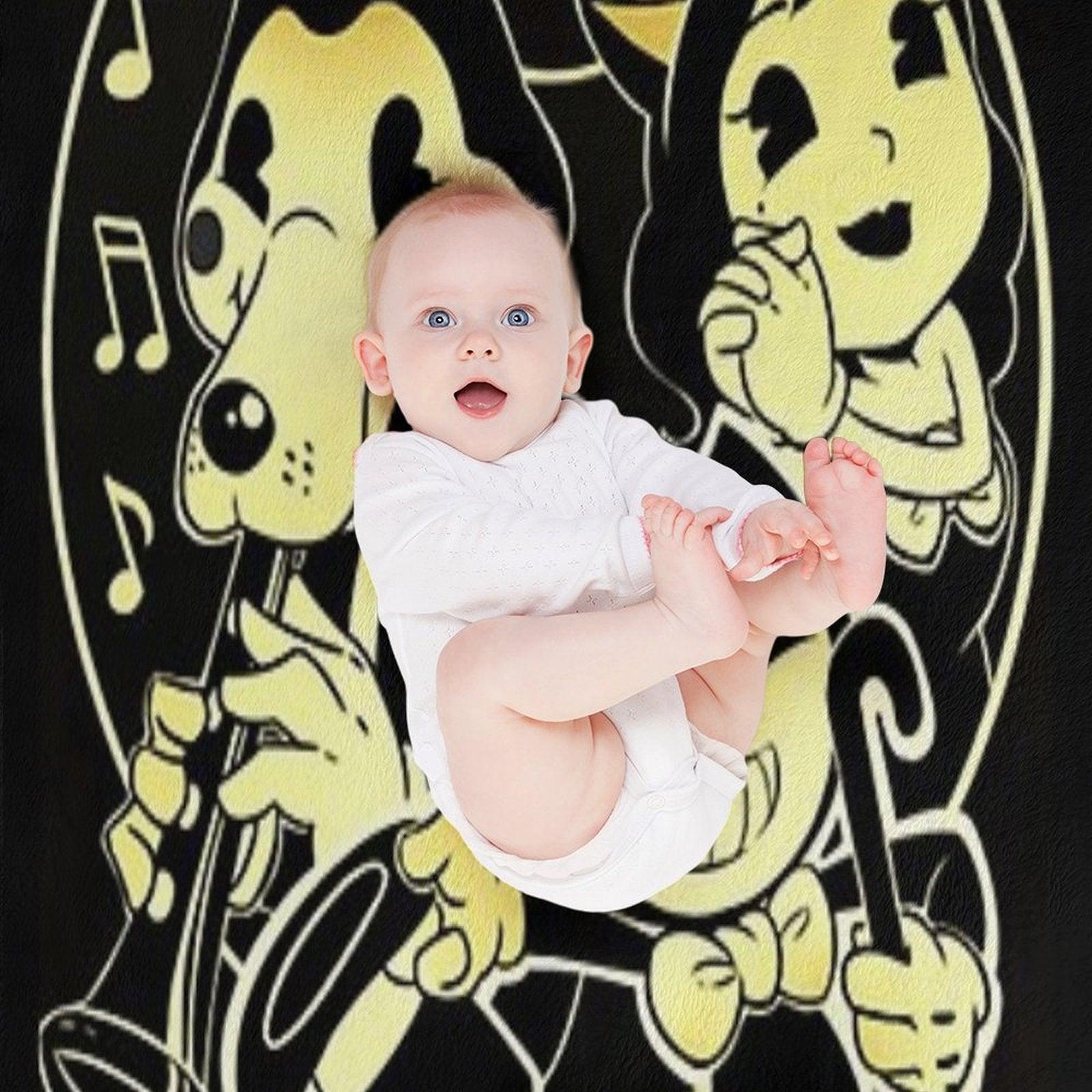 Bendy Boris And Alice Throw Blanket