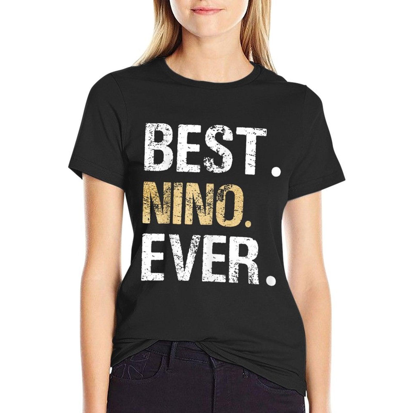 Mens Best Nino Ever Gift for Spanish Mexican Godfather T-Shirt