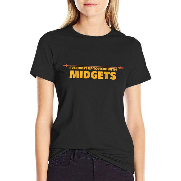 Politically Incorrect T-shirts Tshirt I've Had It Up To Here T-Shirt
