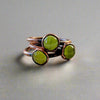 Copper Peridot Ring - A Symbol of Renewal & Joy | By Blackbird & Sage