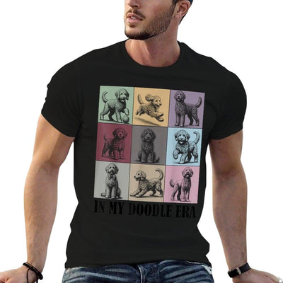 Funny Dog Lovers Quote In My Golden Doodle Era Cool Women T-Shirt