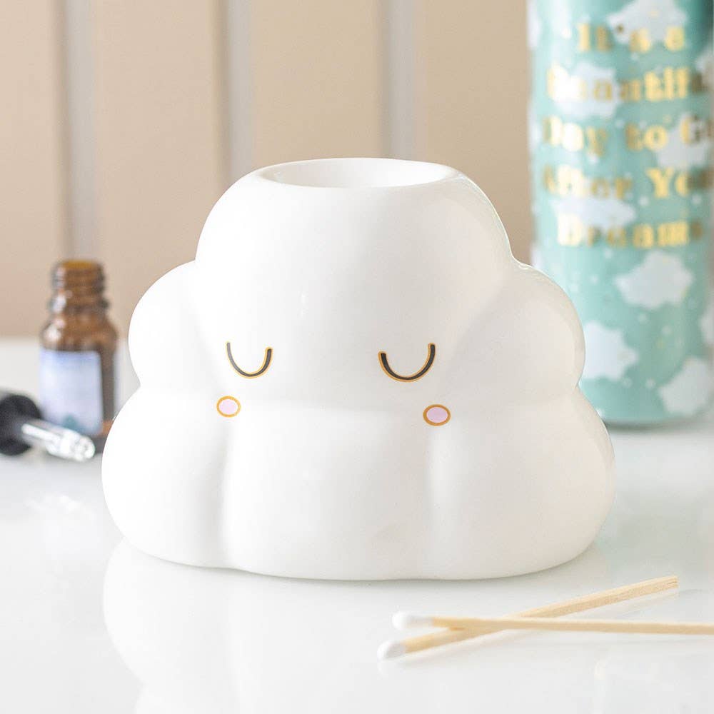 Cloud Shaped Tealight Wax Warmer