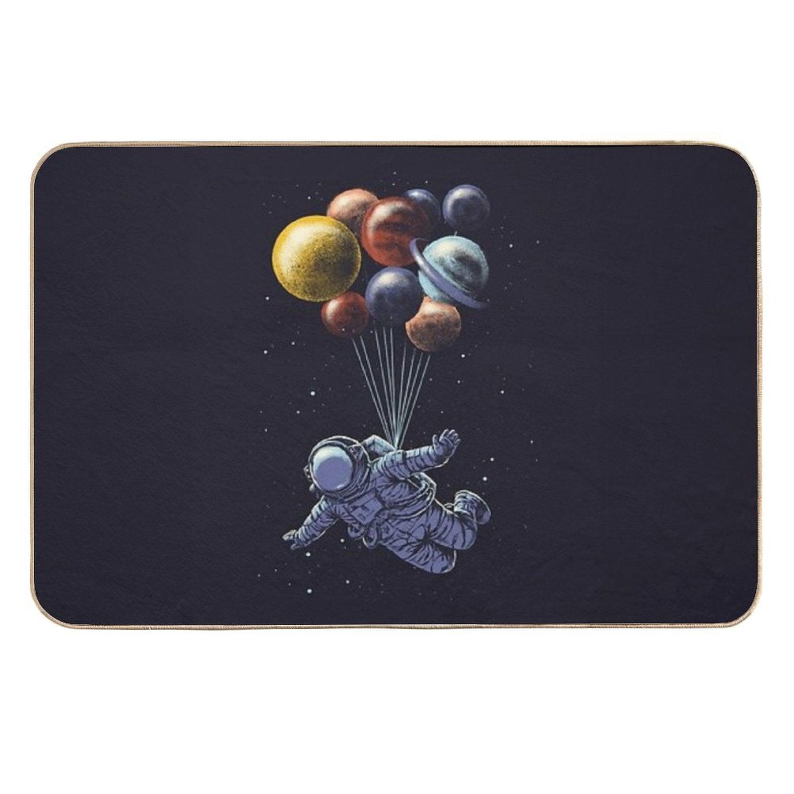 Space Travel  Pet-Safe Bath Mat