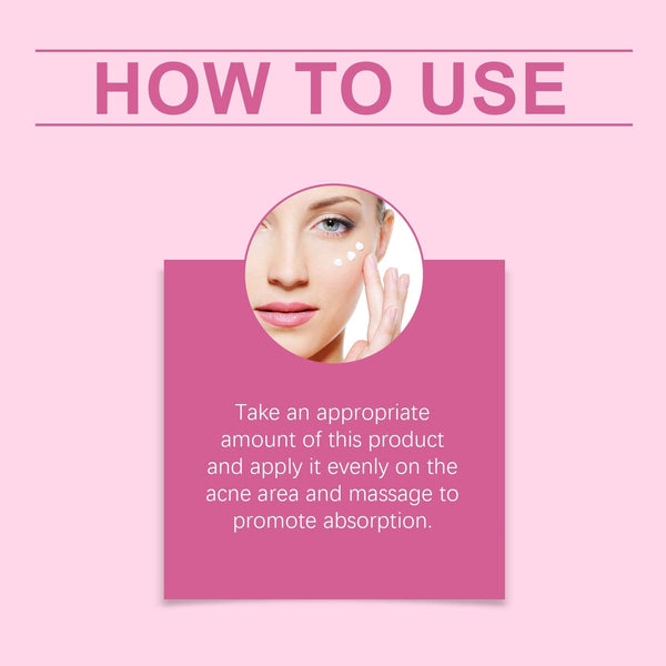 Facial Acne Cream, Repair Facial Acne, Close The Mouth To Nourish Skin Tender And Smooth Skin Care Cream