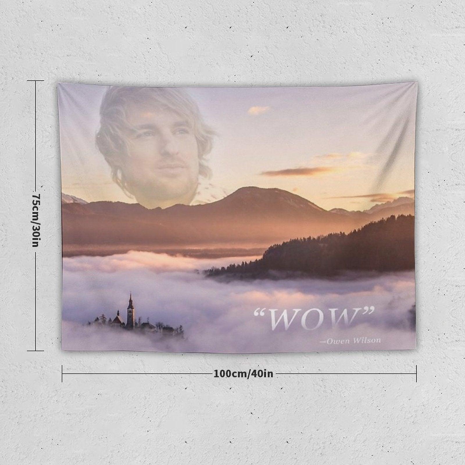 WOW - Owen Wilson Tapestry