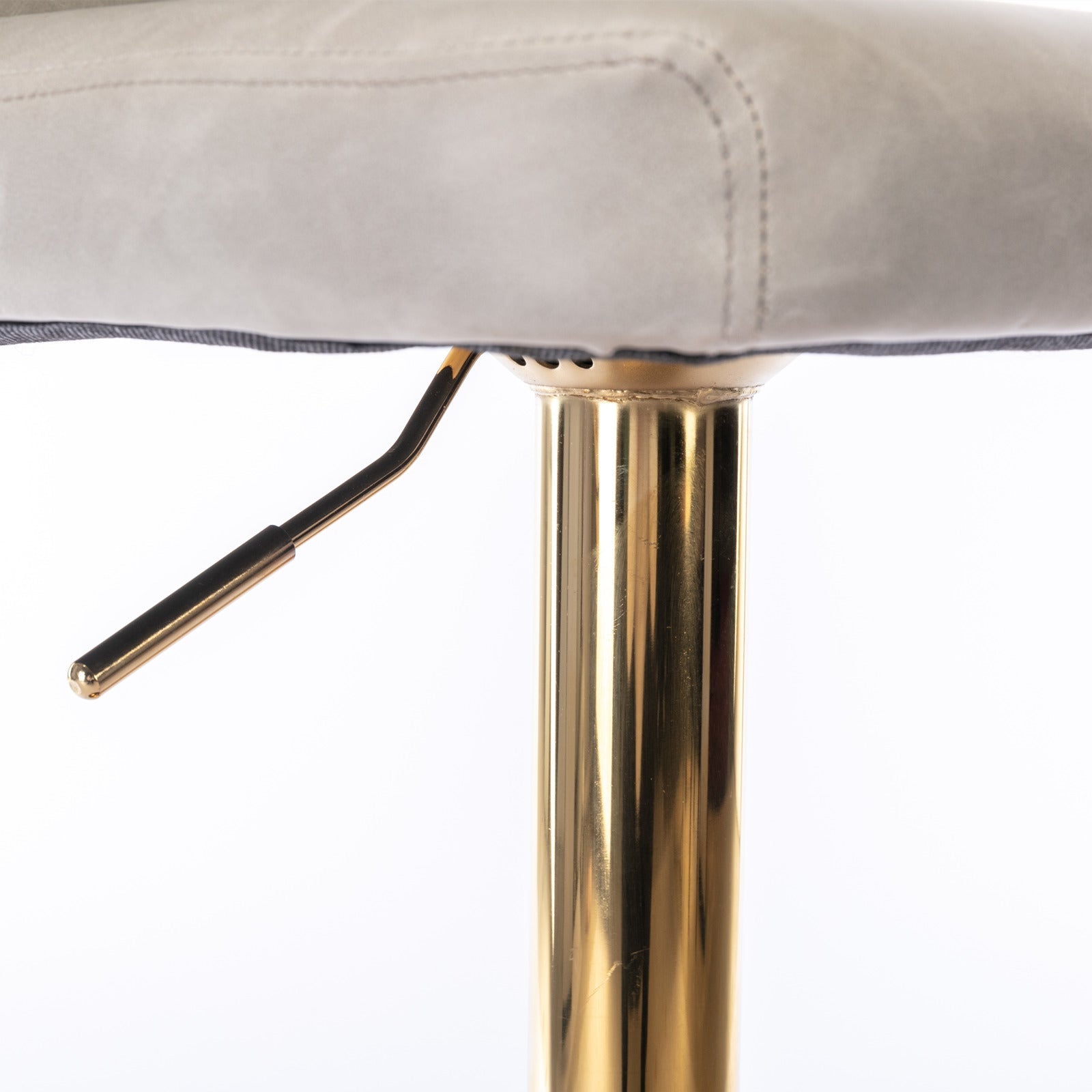 Furniture, Swivel Barstools Adjusatble Seat Height, Modern PU Upholstered Bar Stools