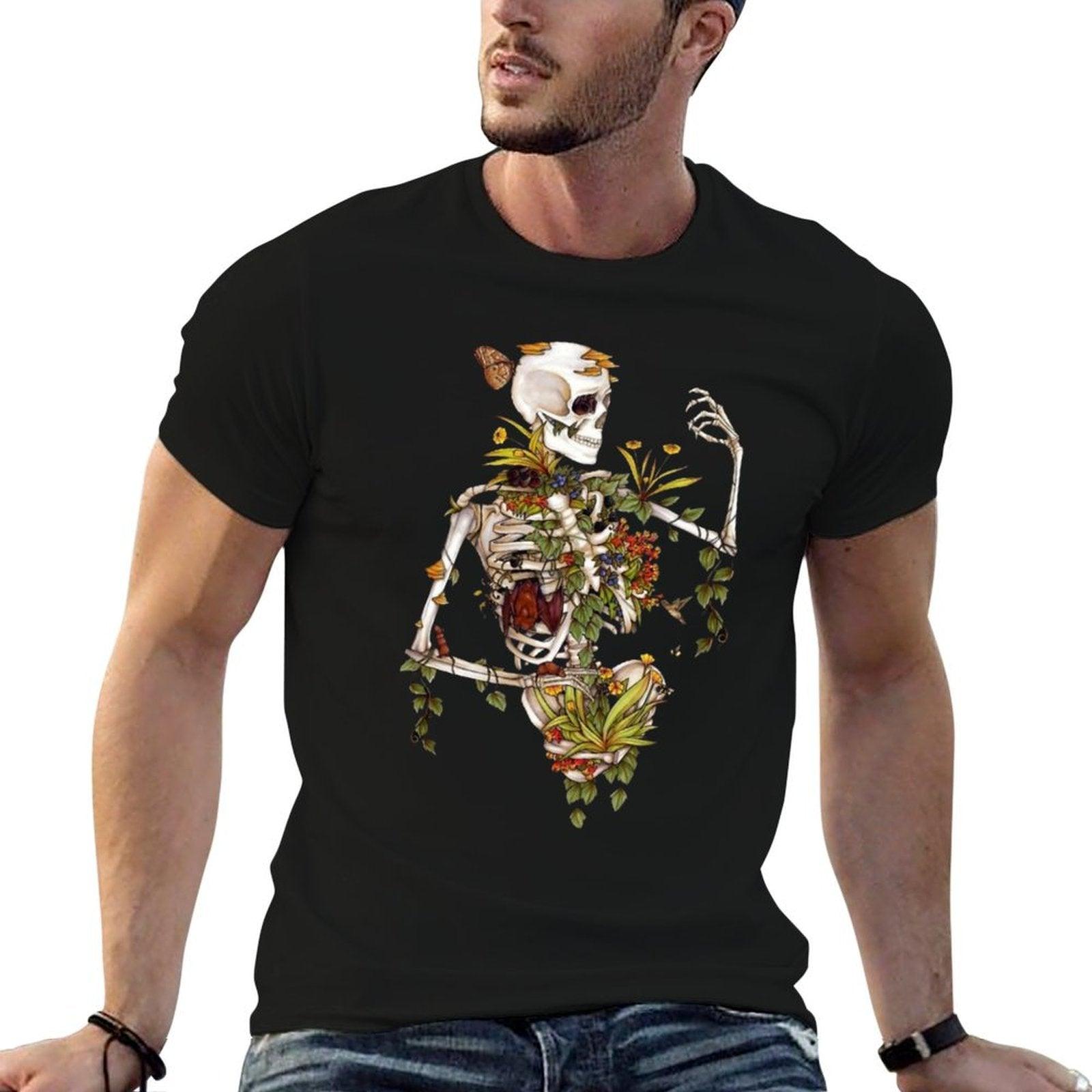 Bones And Botany  Cotton T-Shirt