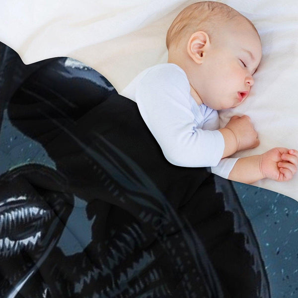 Xenomorph Alien Throw Blanket