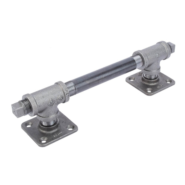 1/2 in. Tee Barn Door Handle, Mini-Square Flange – 10.75 in. L