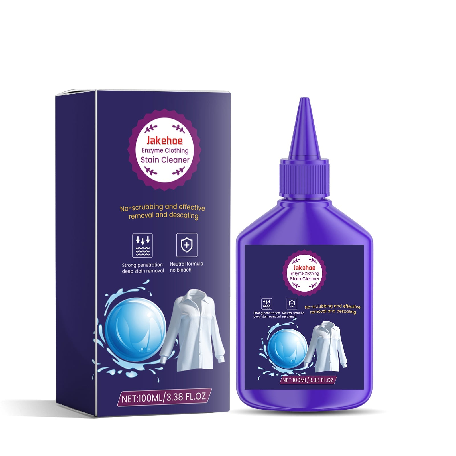 Active Enzyme Clothing Stain Remover Yellow Stain Stain Remover Mildew Stain Remover Clothing Stain Remover Mild Cleaning Solution