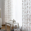Gauze curtain of bedroom curtain of rural wind sitting room - Coffee / Four claws / Q1M