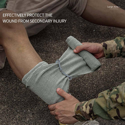 Outdoor Elastic Tactical Tourniquet Camping Supplies First Aid Training Trauma Vacuum Pressurized Israeli Bandage