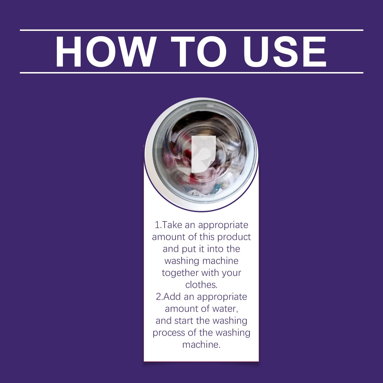 Laundry Detergent Gently Cleans Clothes Decontamination Long-Lasting Fragrance Cleaning Laundry Bubble Paper