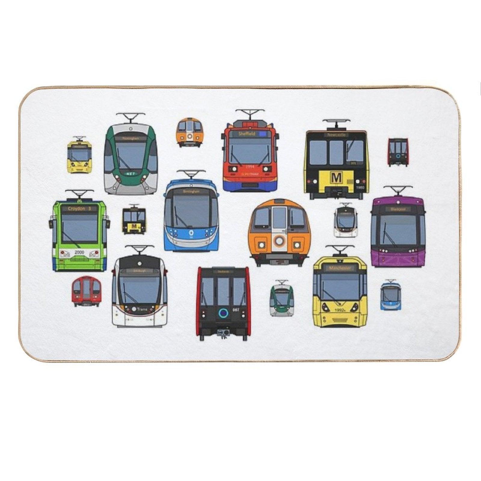 GB Metro And Light Rail Bath Mat