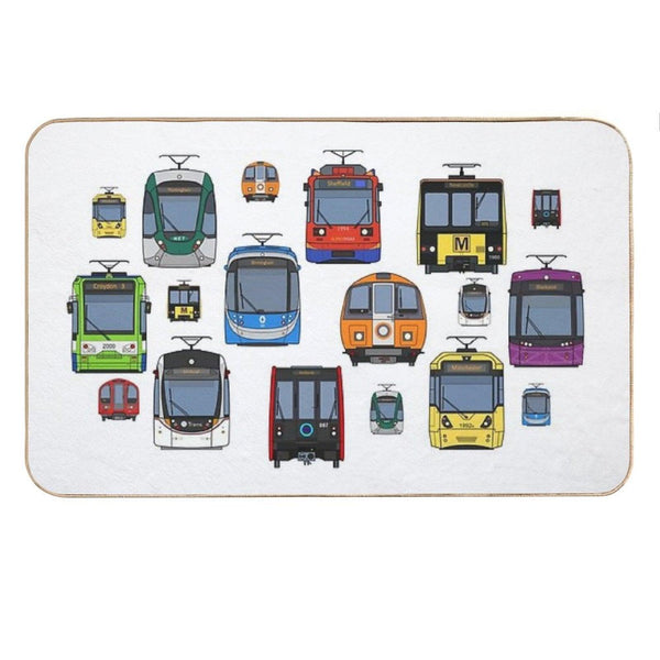 GB Metro And Light Rail Bath Mat