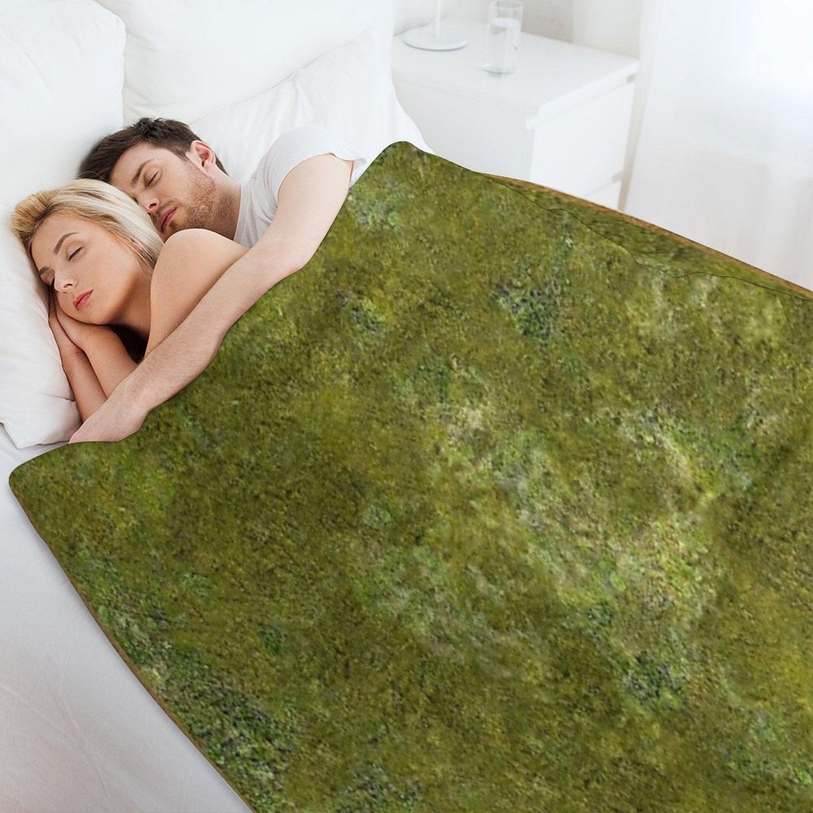 Grass Battlemat 36x36 Throw Blanket