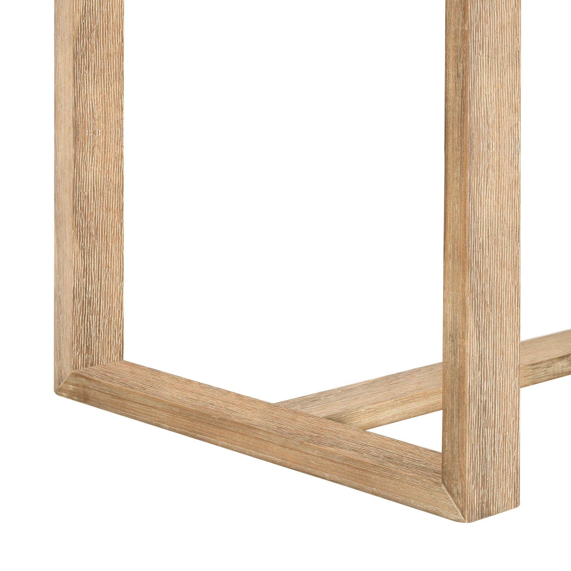 TOPMAX farmhouse countertop height 5-piece dining table set with 1 rectangular dining table and 4 brown dining chairs