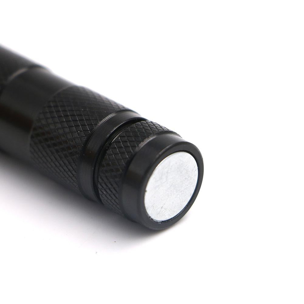 Outdoor Camping Tactical Flash Light Torch Spotlight 3x LED Telescopic Flexible Magnetic LED