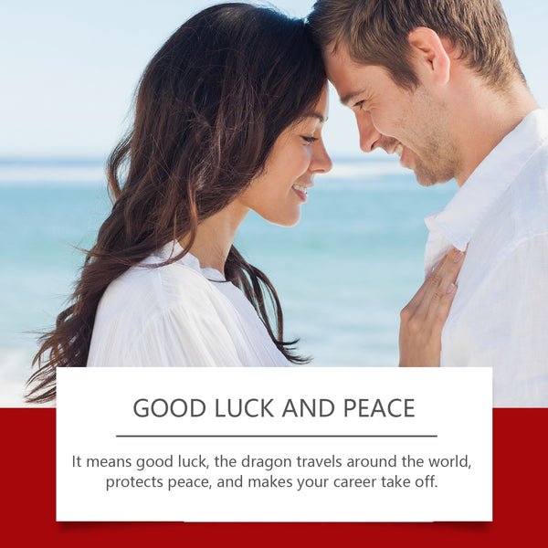 Red Rope Dragon Bracelet Traditional Elements Designed For Men And Women Couples Universal Bracelet Gift Daily Portable