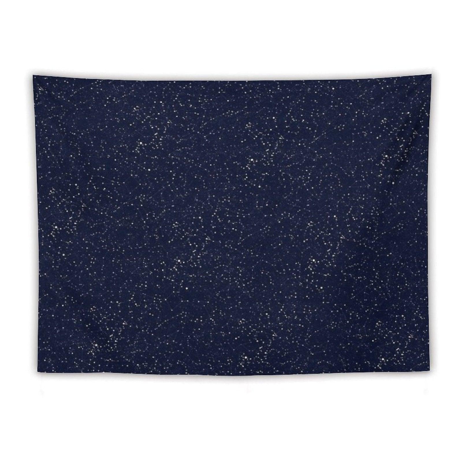 Starry Night Constellations Tapestry