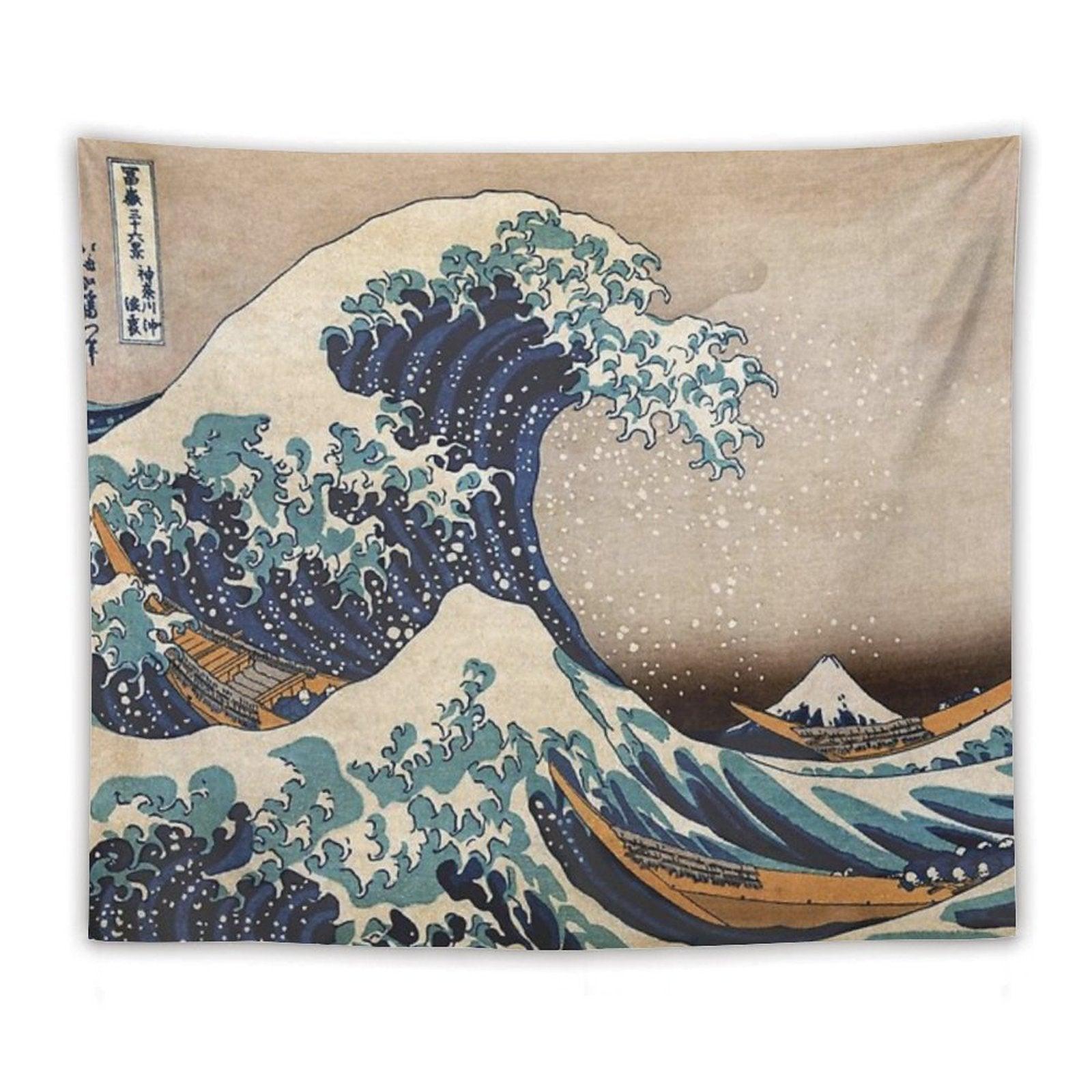 The Great Wave Off Kanagawa Tapestry