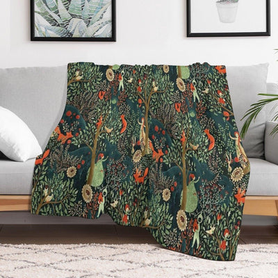 Whimsical Wonderland Throw Blanket