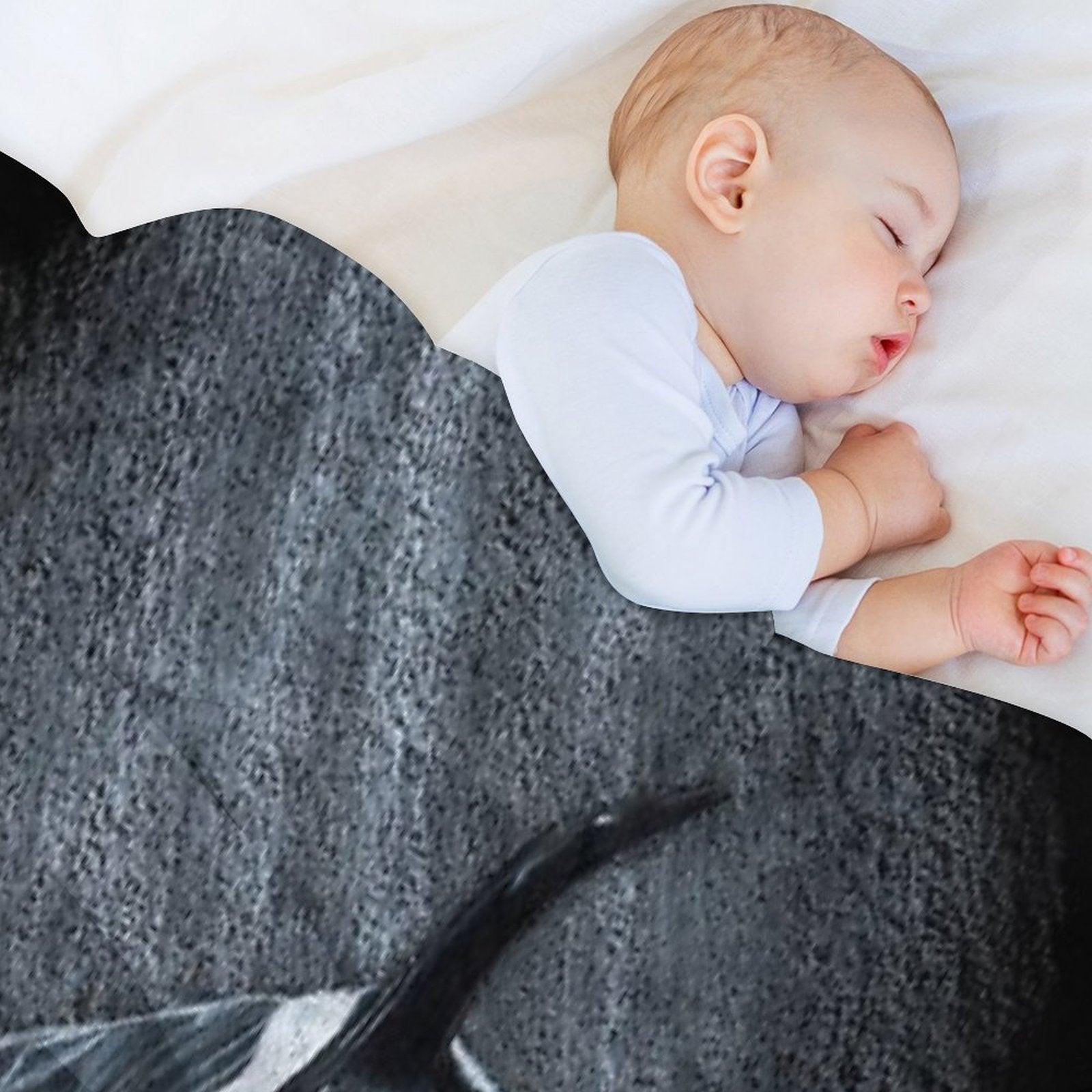 White Whale - Orca Throw Blanket