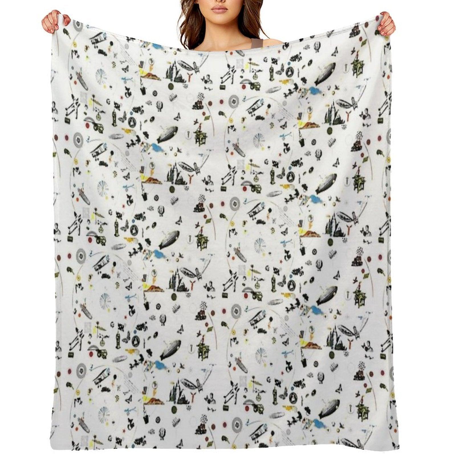 III Throw Blanket