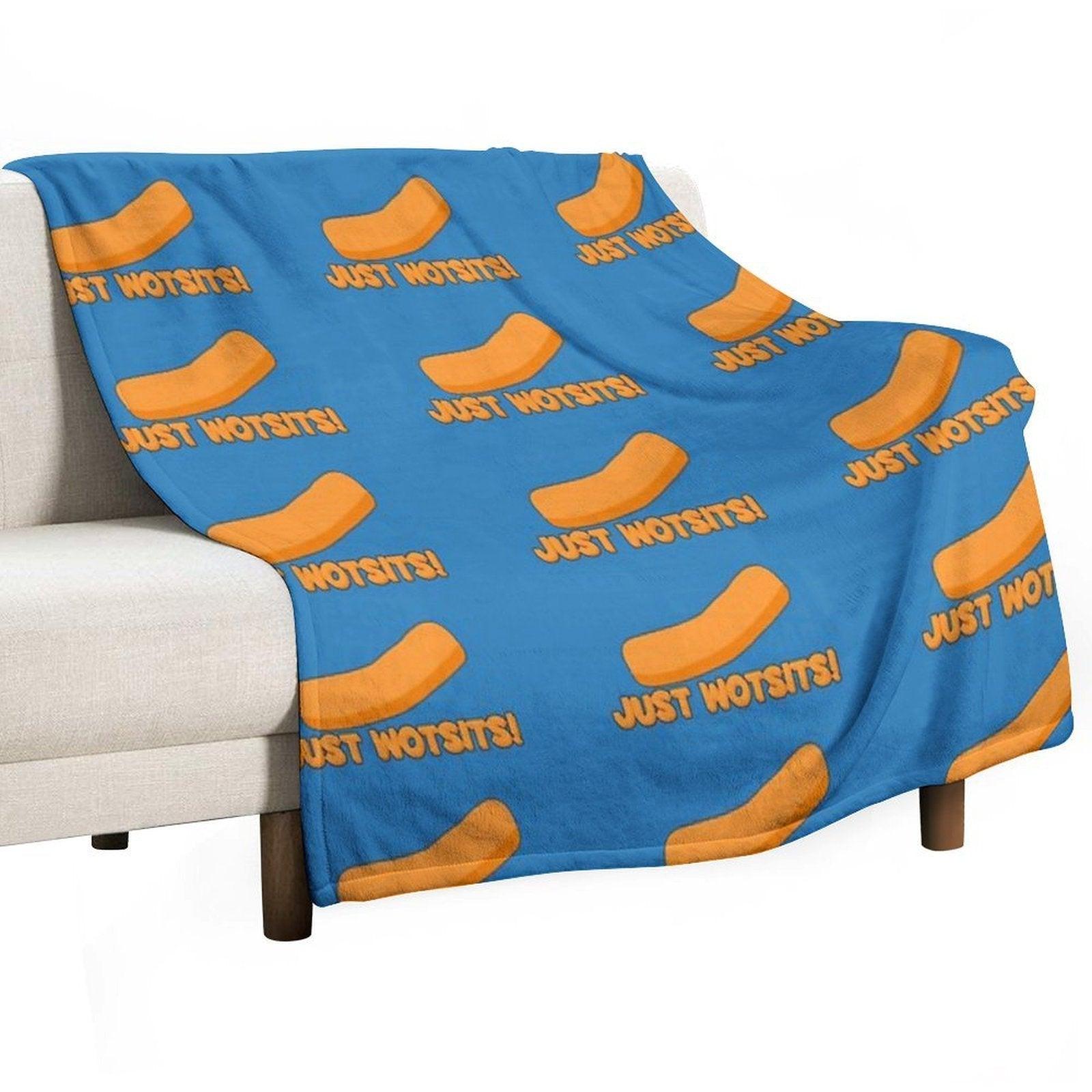 Just Wotsits! Throw Blanket