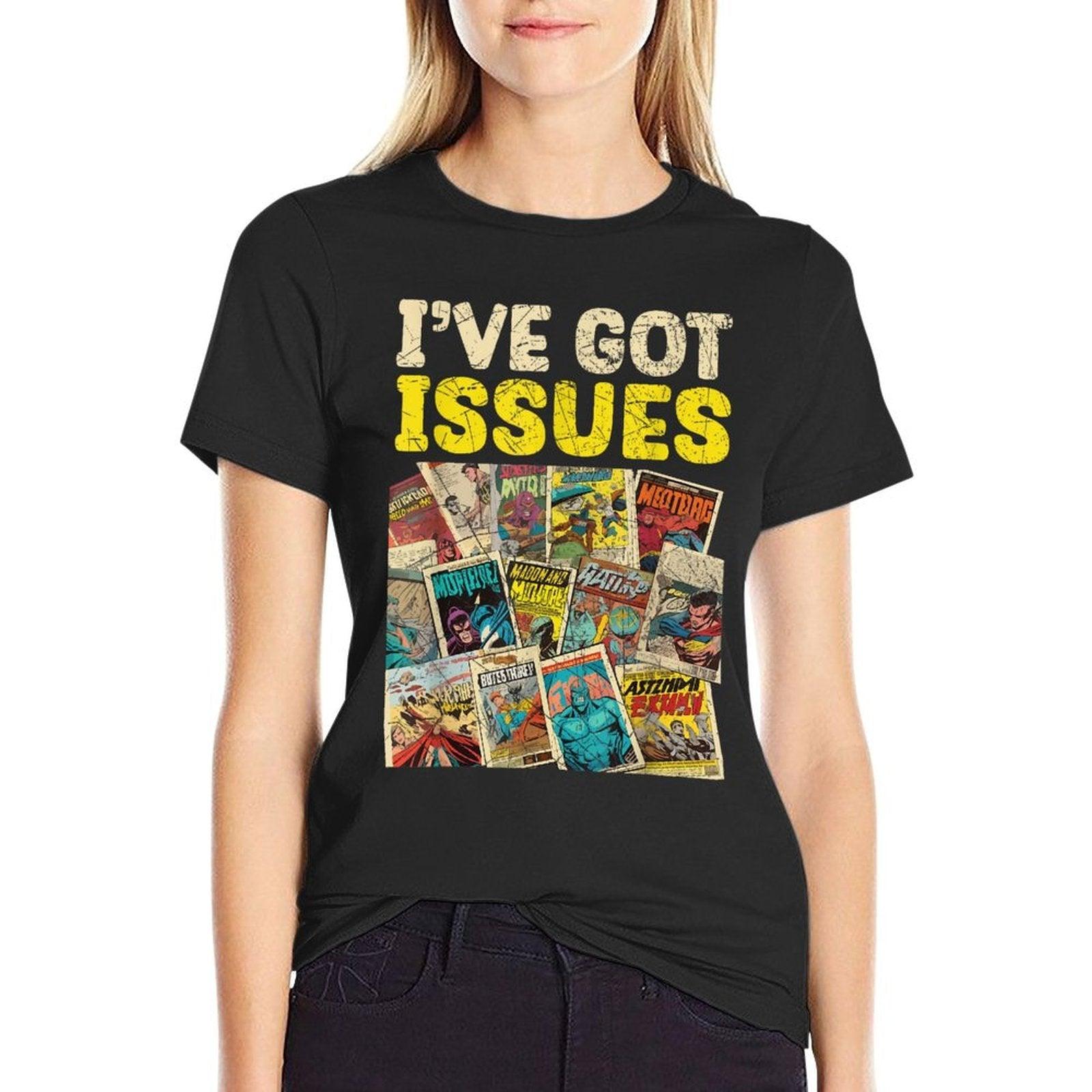 Comic Collector Comic Reader Reading Comic Books T-Shirt