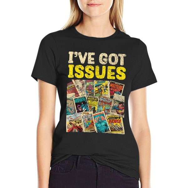 Comic Collector Comic Reader Reading Comic Books T-Shirt