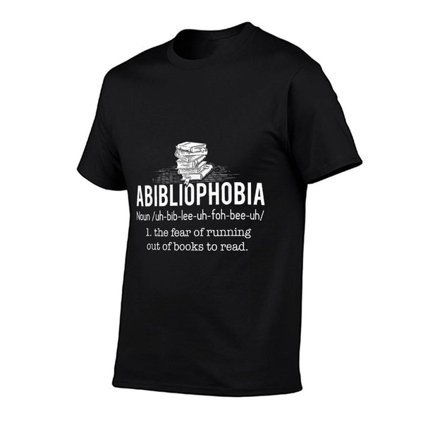Abibliophobia - Funny Reading Bookworm Reader Gift T-Shirt