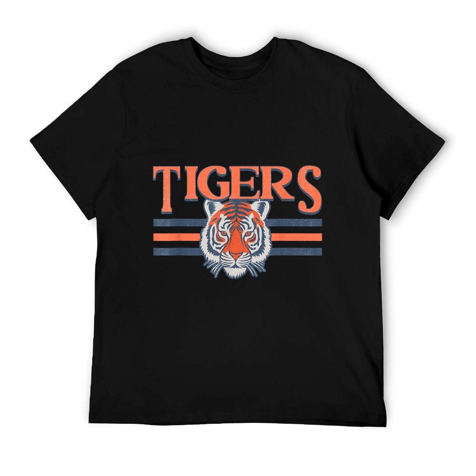 Tigers Vintage Sports Name Design Gift Men Women Girls T-Shirt