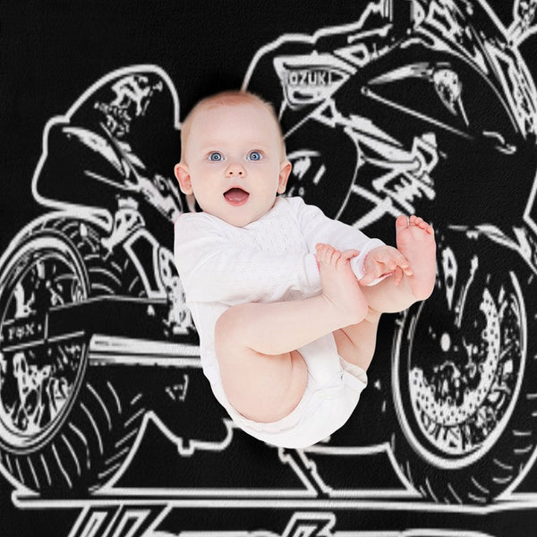 Suzuki Hayabusa Multi-functional Throw Blanket