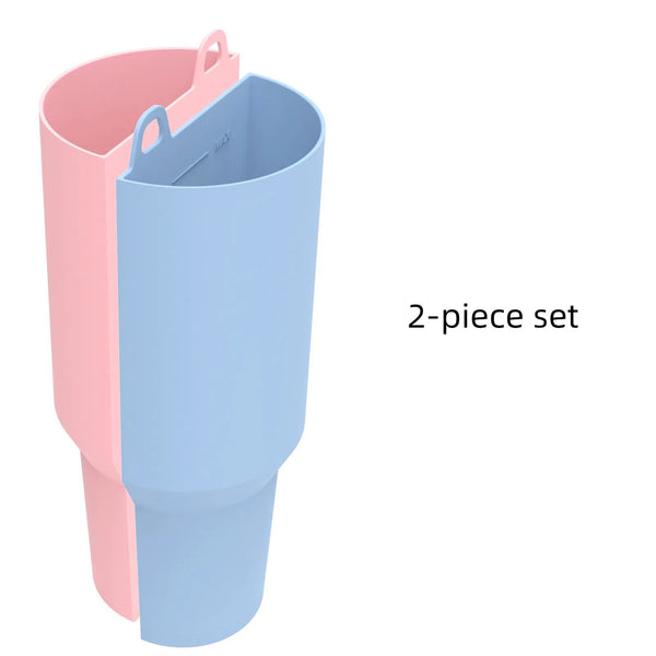 2-in-1 lined double drinking cup inner liner silicone 40oz special