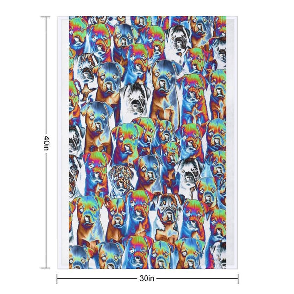 FEEL THE VIBE Easy Care Throw Blanket