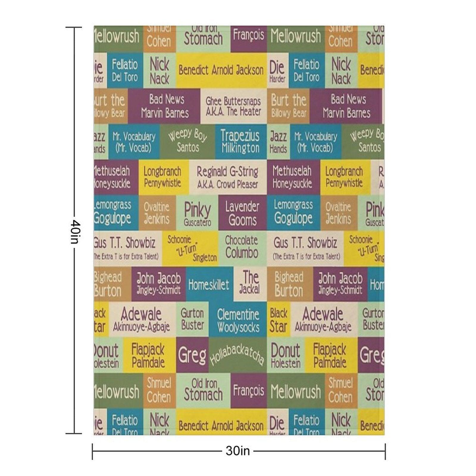 Burton Guster AKA... Throw Blanket