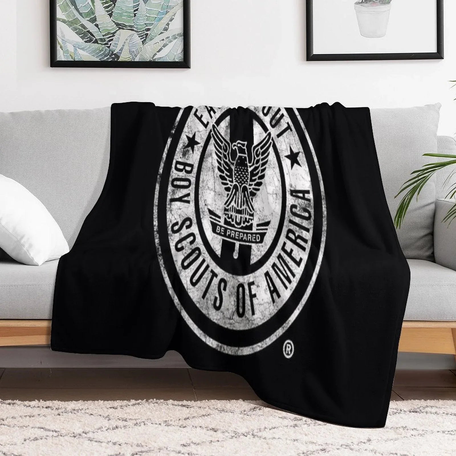 Officially Licensed Eagle Scout Throw Blanket