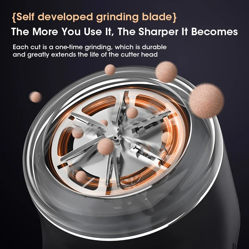 Electric Hairball Trimmer LED Digital Display Fabric Lint Remover USB Charging Portable Professional Lint Remover Household